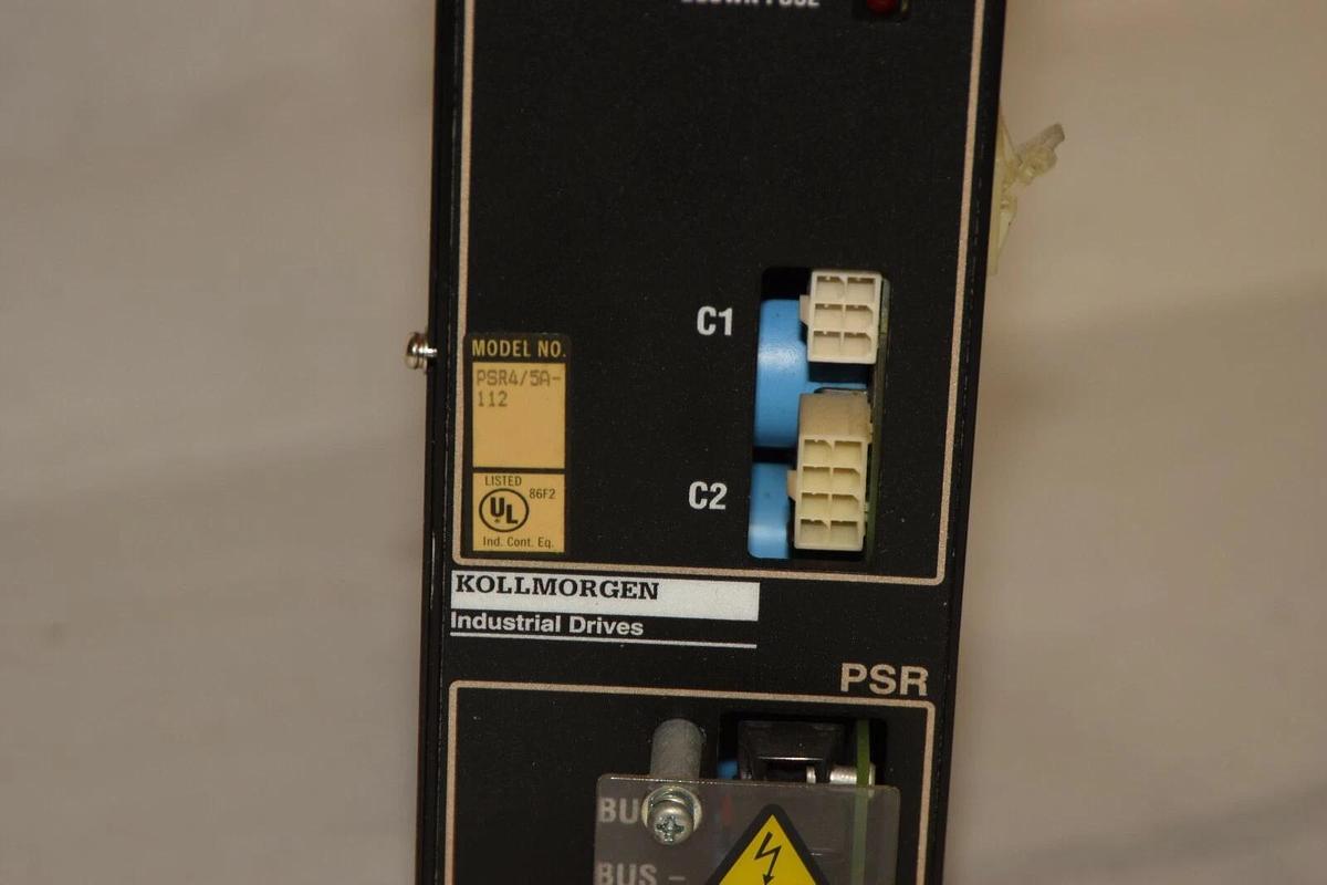 Used KOLLMORGEN PSR4/5A-112 Input 115Vac Output 140Vdc Power Supply
