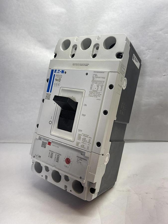 Cutler Hammer EATON Circuit Breaker: 400 A Amps, PDG33M0400MSAN, PDG3