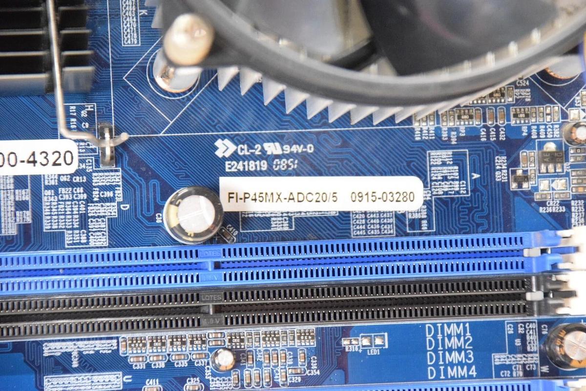 Used CORVALENT FI-P45MX-ADC20/5 , 0915-03280 , 94C100T004735 Circuit Board Card W/Fan