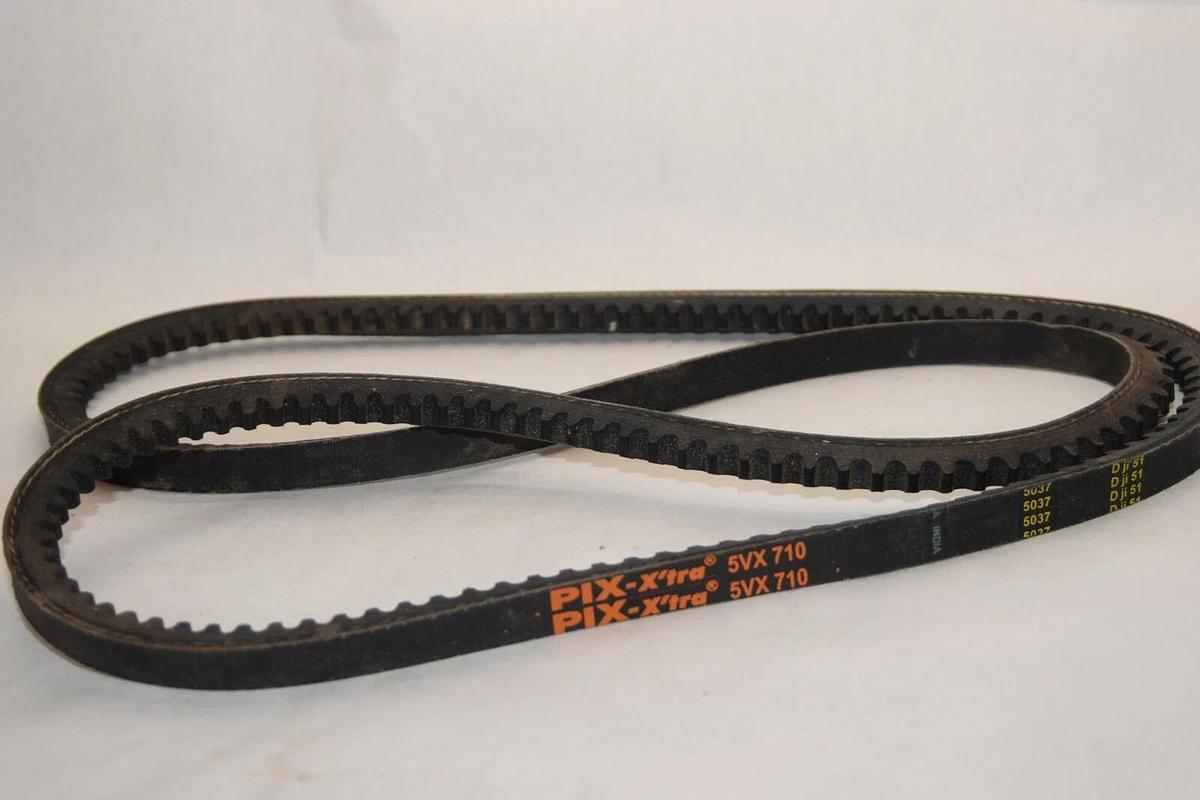 (NEW) PIX 5VX710 9751 INDIA 5/8" x 71" V-Section Cogged Belt