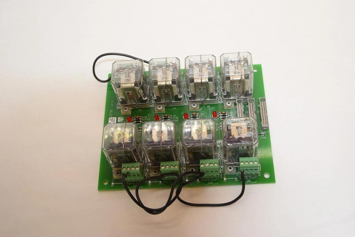 NEW VALMET C3233-000-24100 C3233-001-Rev-D 4Pt. Select Before-Operate Relay Card