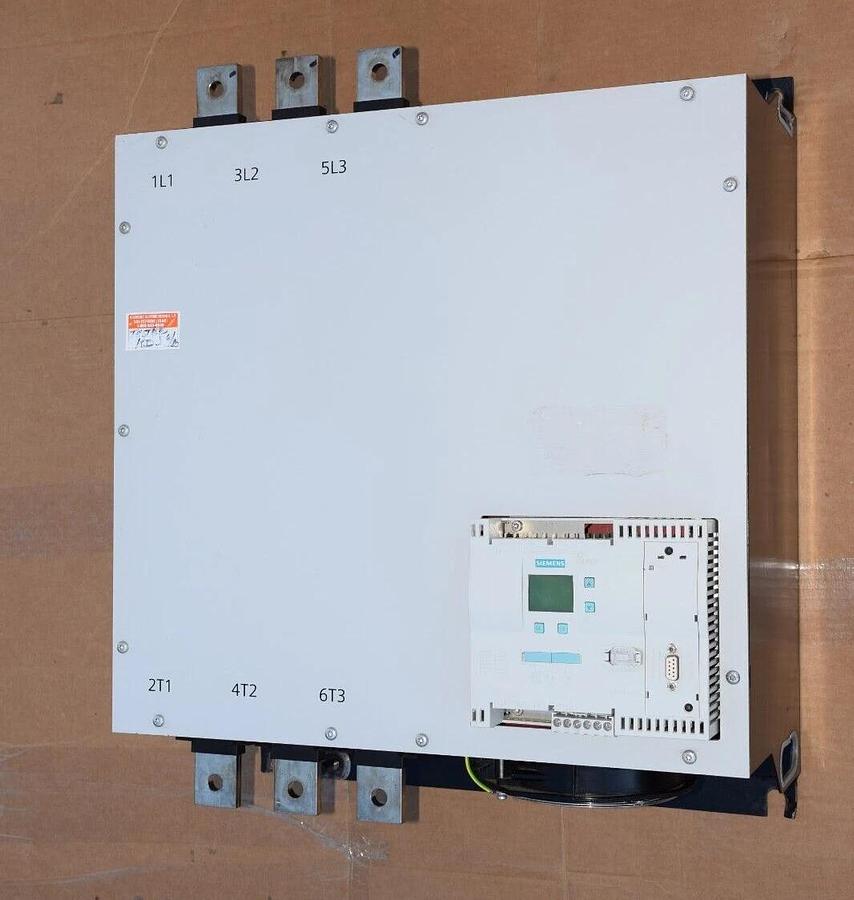 Used SIEMENS 3RW4453-6BC35 AC Semiconductor Motor Starter 460/575v 3ph 400-500hp