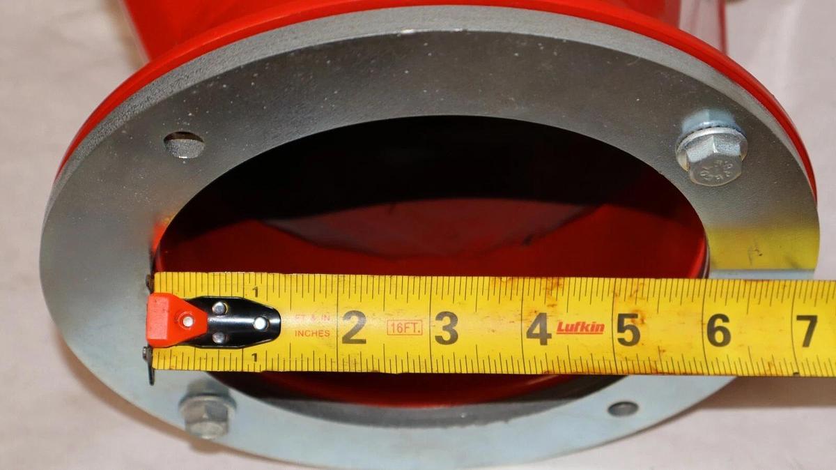 AIRCOM SRL ECOMAXX Safety Not Return Explosion Isol Valve SNR 100 ÷ 400 6" (NOS)