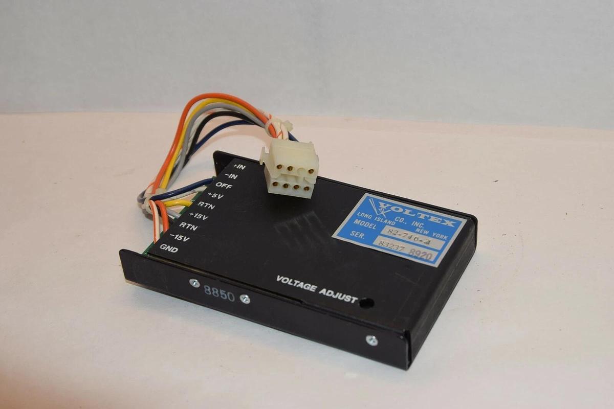 Used VOLTEX 82-746-24 24VDC POWER SUPPLY MODULE