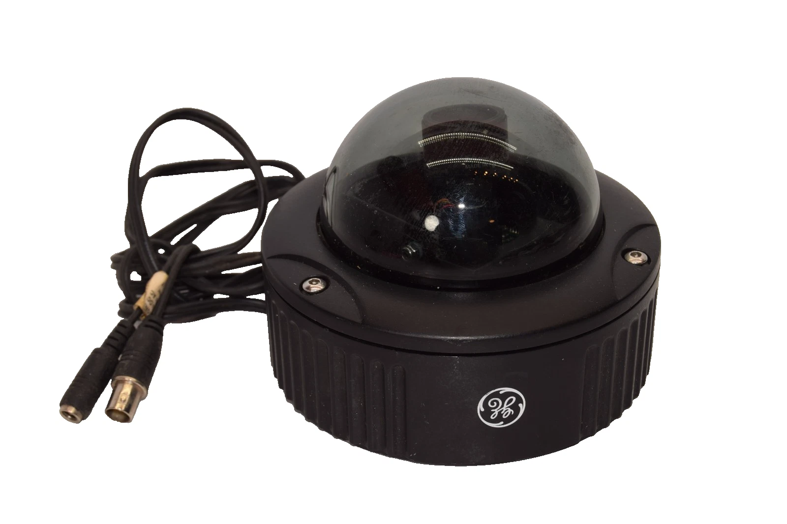 Used GE DR-1500-VFA3-SBB 1/3" Color 480TVL 12Vdc 24Vac 9-22mm Dome Security Camera