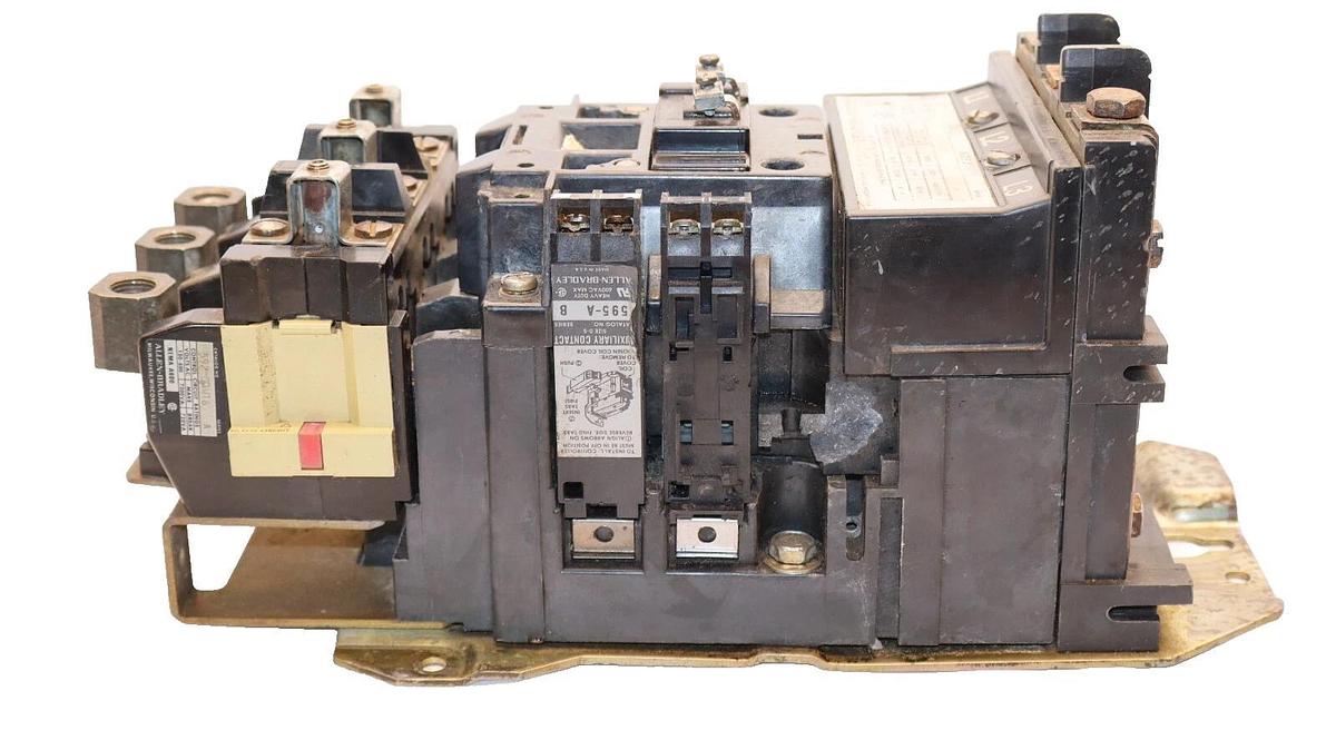 Used ALLEN BRADLEY 520E-DOD Size Sz 3 Ser A Contactor 592-D0W16 Relay 120V Coil 3ph