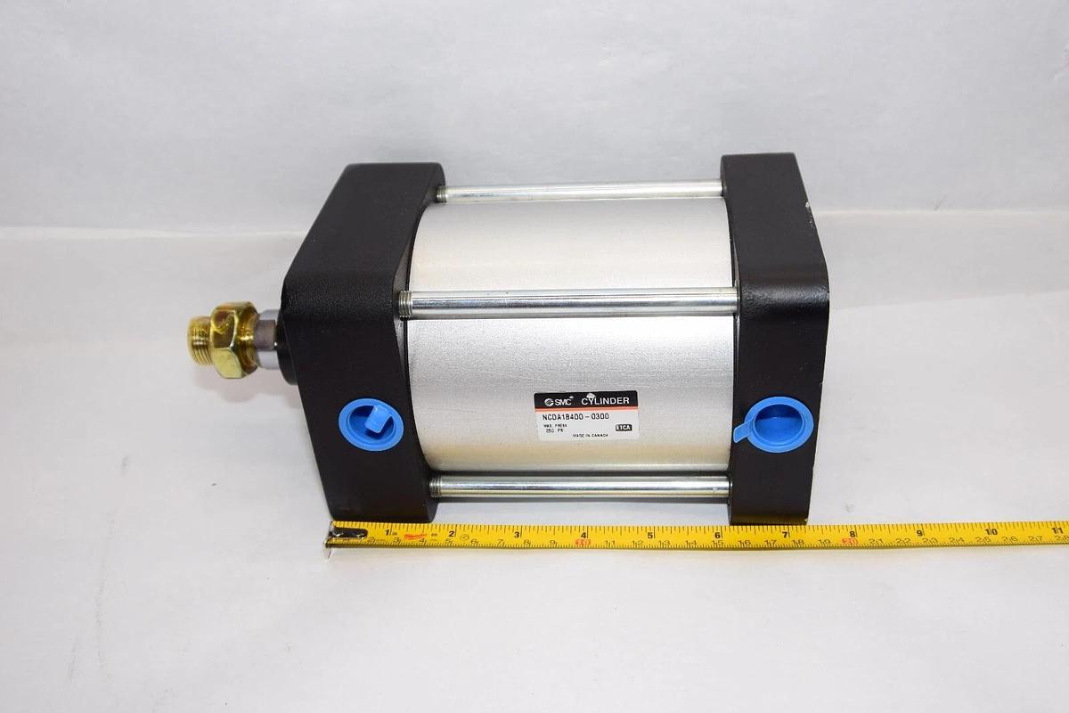 (NEW) SMC NCDA1B400-0300 250psi Pneumatic Cylinder