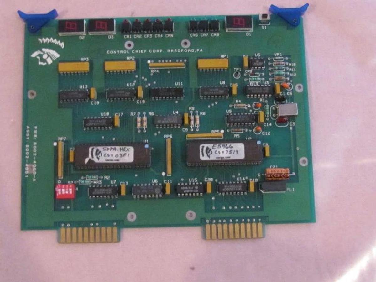 Used CONTROL CHIEF CORP BOARD CARD 8002-4000-A 8002-4001