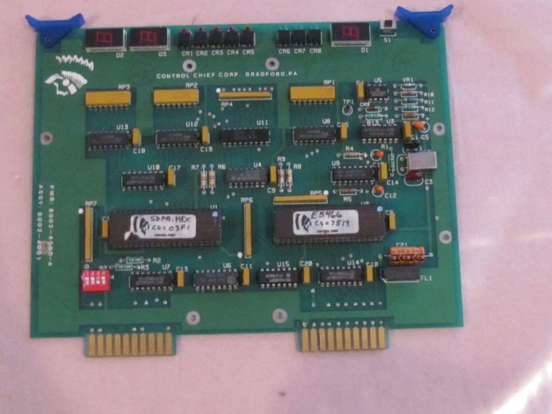 Used CONTROL CHIEF CORP BOARD CARD 8002-4000-A 8002-4001