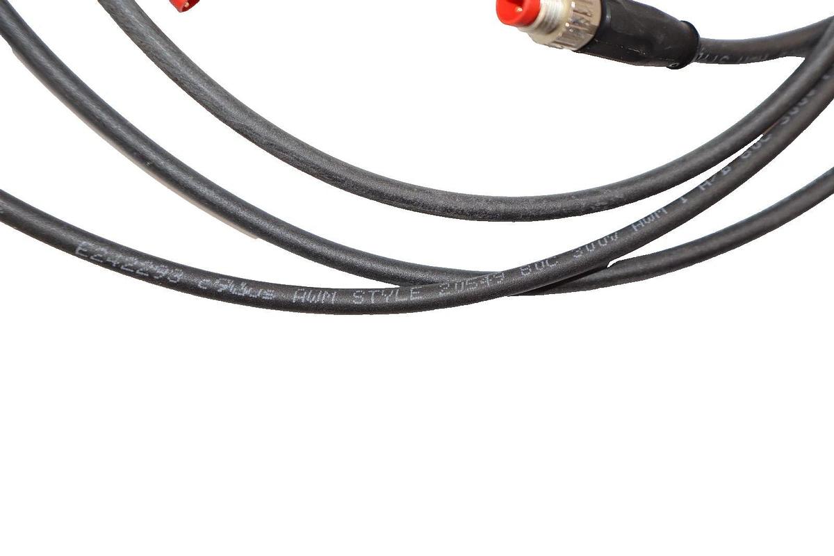 Used lot of industrial data sensor cable sets adapter 3pin E66085-H  078224, E242293