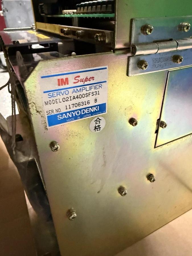 Used Sanyo Denki Servo Drive 02IA400SFS31  prs-2612D  PRS-2600C  New
