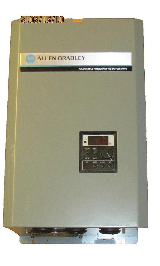 Used Allen Bradley VFD Adjustable Frequency Drive 1333-EAN 1333EAN Ser B 3ph 14.5kva