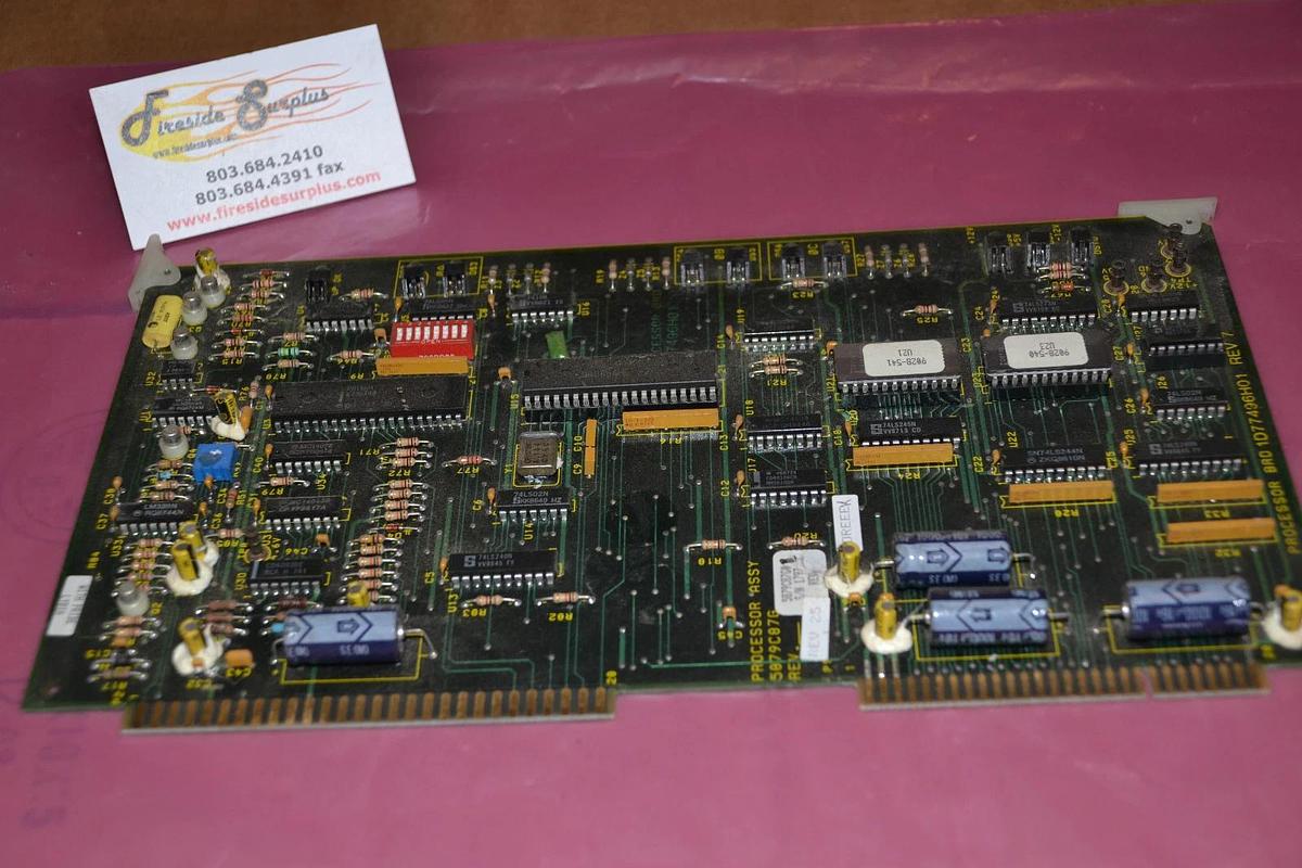Used WESTINGHOUSE Processor Board Card 5879C87G0 5879C87G01 Rev 25 1D77496H01 Rev 7