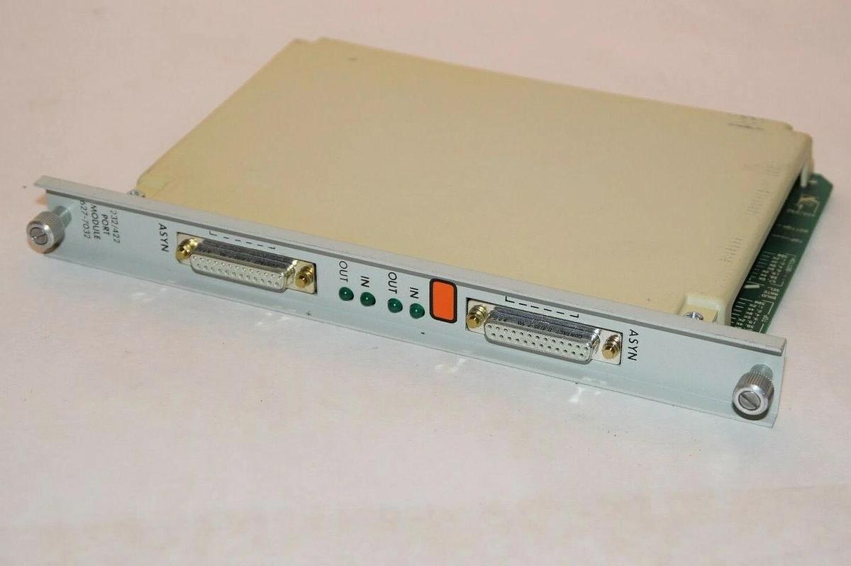 Used HONEYWELL  232/422 PORT MODULE PLC 627-7032 6277032 RS-232