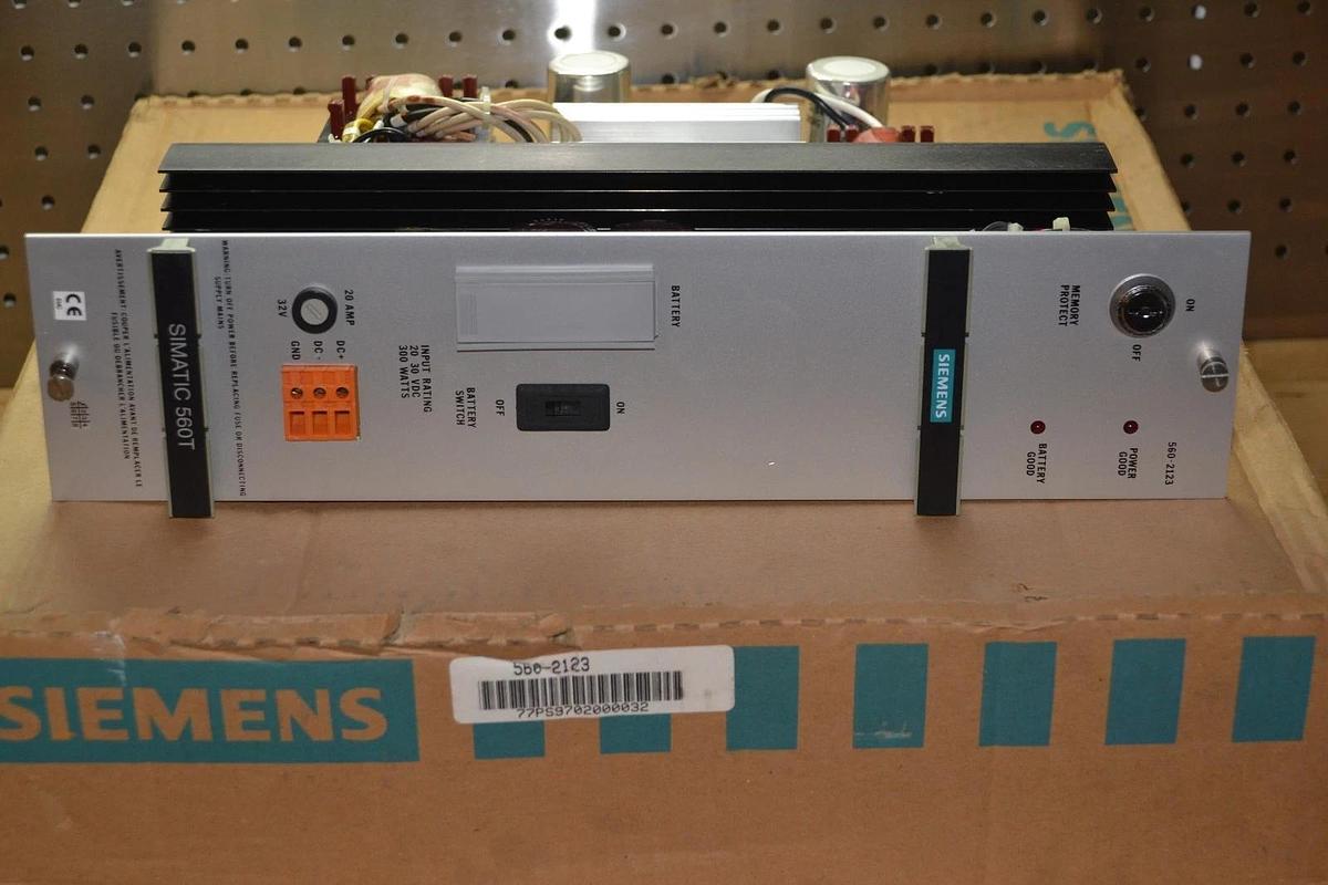 SIEMENS SIMATIC 560T 560-2123 POWER SUPPLY MODULE 24VDC 560-21 NEW