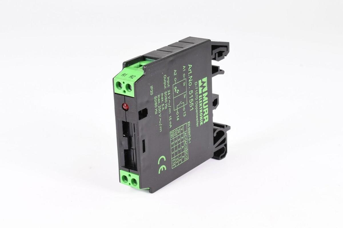 Used MURRELEKTRONIK 51 120 51120 24V 8A 250V AC/DC 1250 VA / 240W RELAY