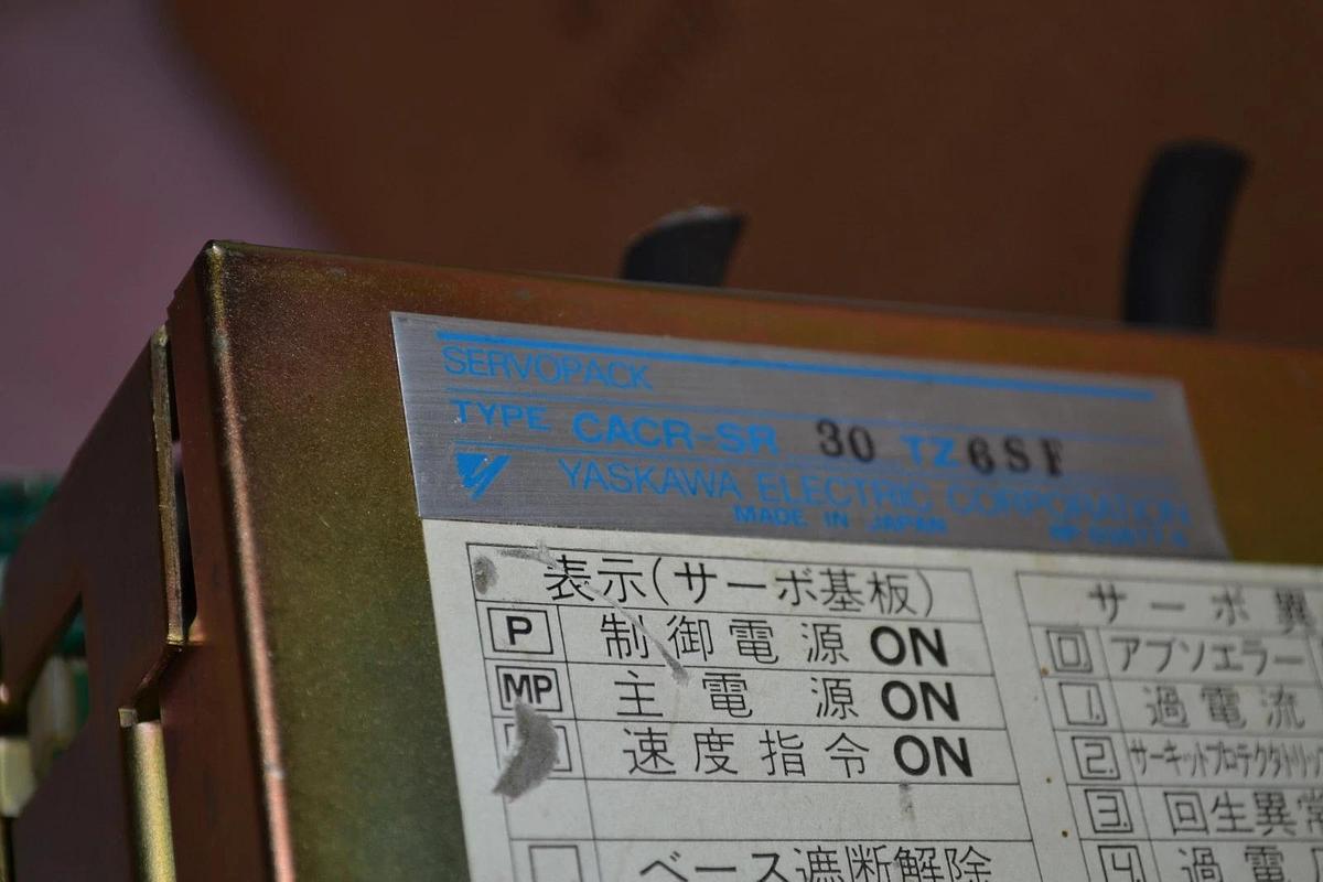 Used Yaskawa Drive ServoPack CACR-SR30TZ0SF CACR-SR30TZ6SF *AS IS*