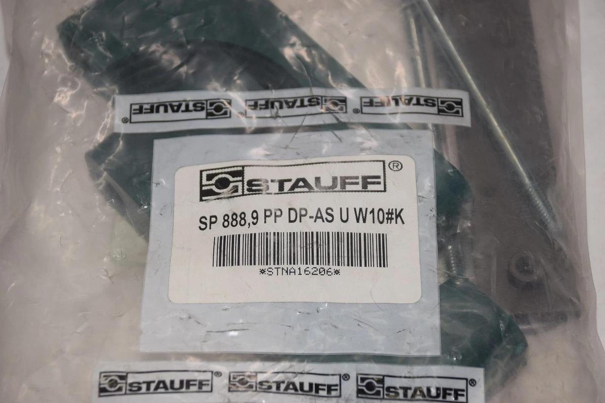 STAUFF SP88,9 PP DP-AS U W10#K STNA16206 CLAMP ASSEMBLY KIT NEW