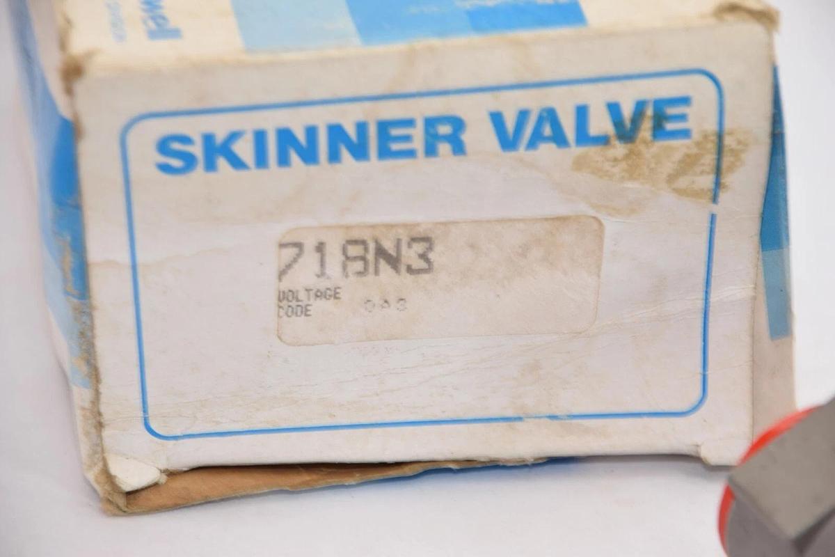 (NEW) HONEYWELL / SKINNER 718N3 3/4" Orifice Valve