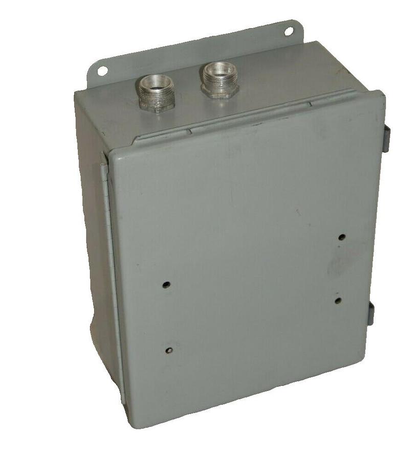 Used HOFFMAN A1008CHQR 10" x 8" x 4" Cutout Box