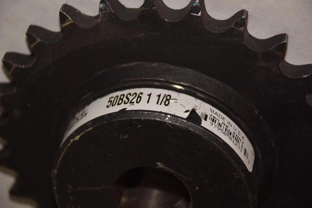 MARTIN 50BS26 1-1/8 1-1/8" BORE 26 TEETH SPROCKET NEW