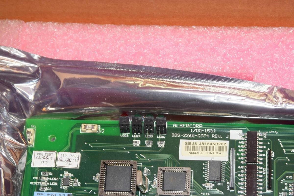 (NEW) ALBERCORP BDS-2265-C774 Rev J 1700-153J PC Board