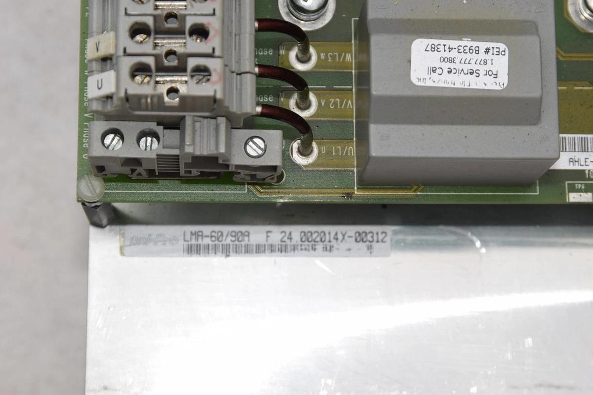 Used EUC-HELLER LMA-60/90A , 20.004 002014X-00312 20.004 217-03 Drive Servo Amplifier