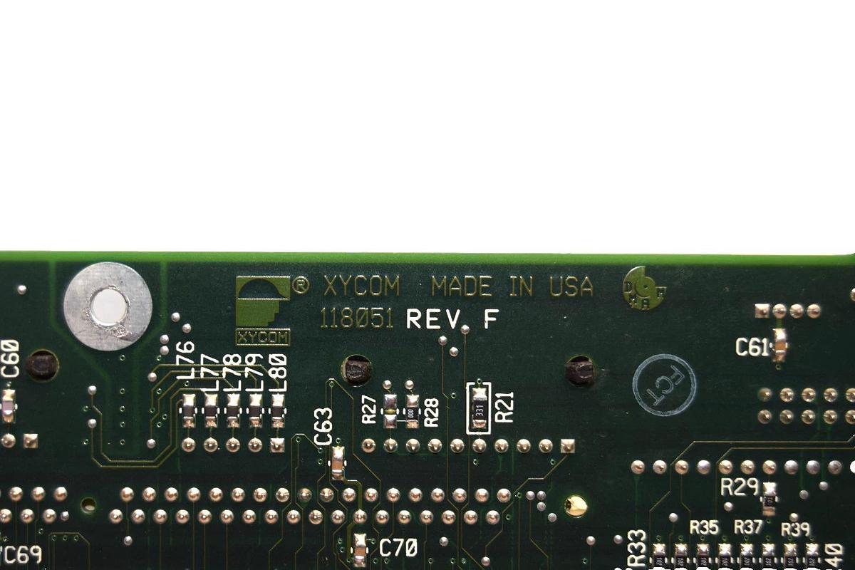 Used XYCOM 11805 Rev F , 116312-099 Main Board Circuit Board