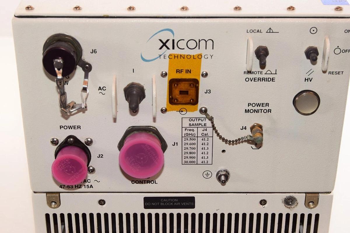 Xicom XTD-150KA 150w Ka-Band Antenna Mount High Power Amplifier Comtech SATCOM