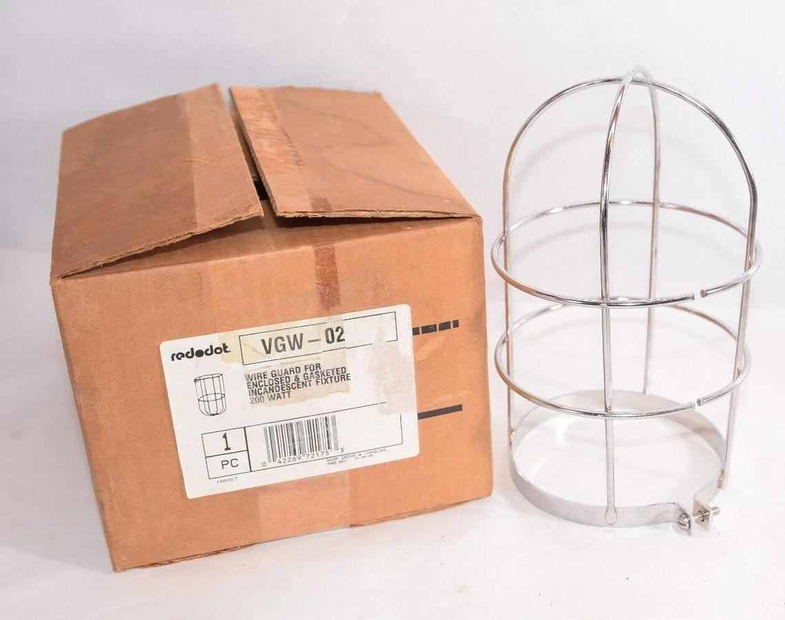 (NEW) RED DOT VGW-02 VGW02 Wire Guard 200W FIxture