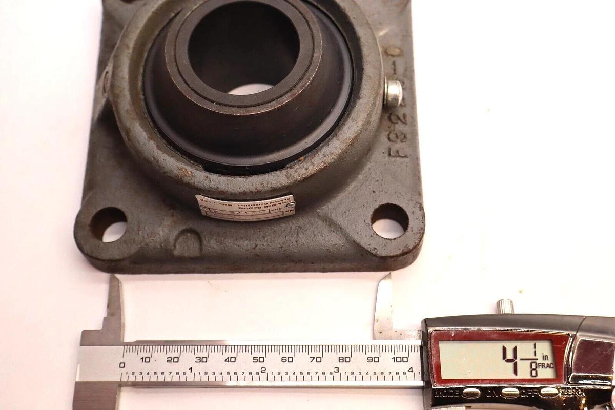 (NEW) LINK-BELT F3225-0 , 3224FT3 1-1/2" Bore 4-Bolt Flange Bearing With Insert