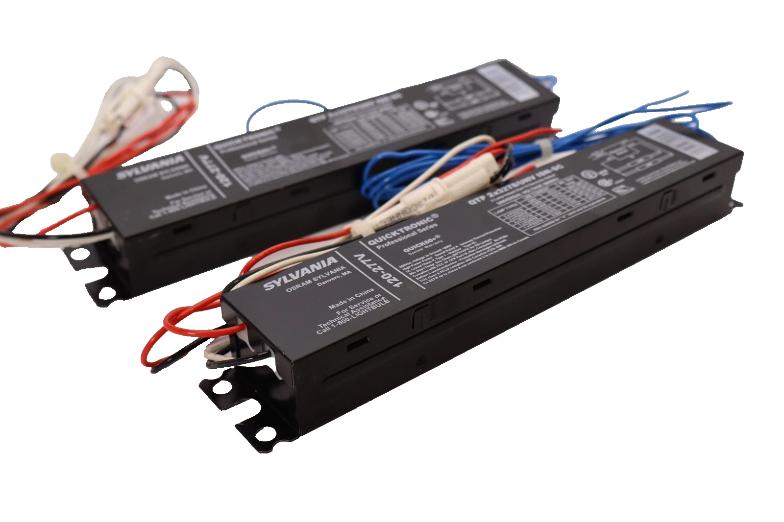 Sylvania 2-Lamp T8 Electronic Ballast QTP 2x32T8/UNV ISN-SC (New - Lot of 2)