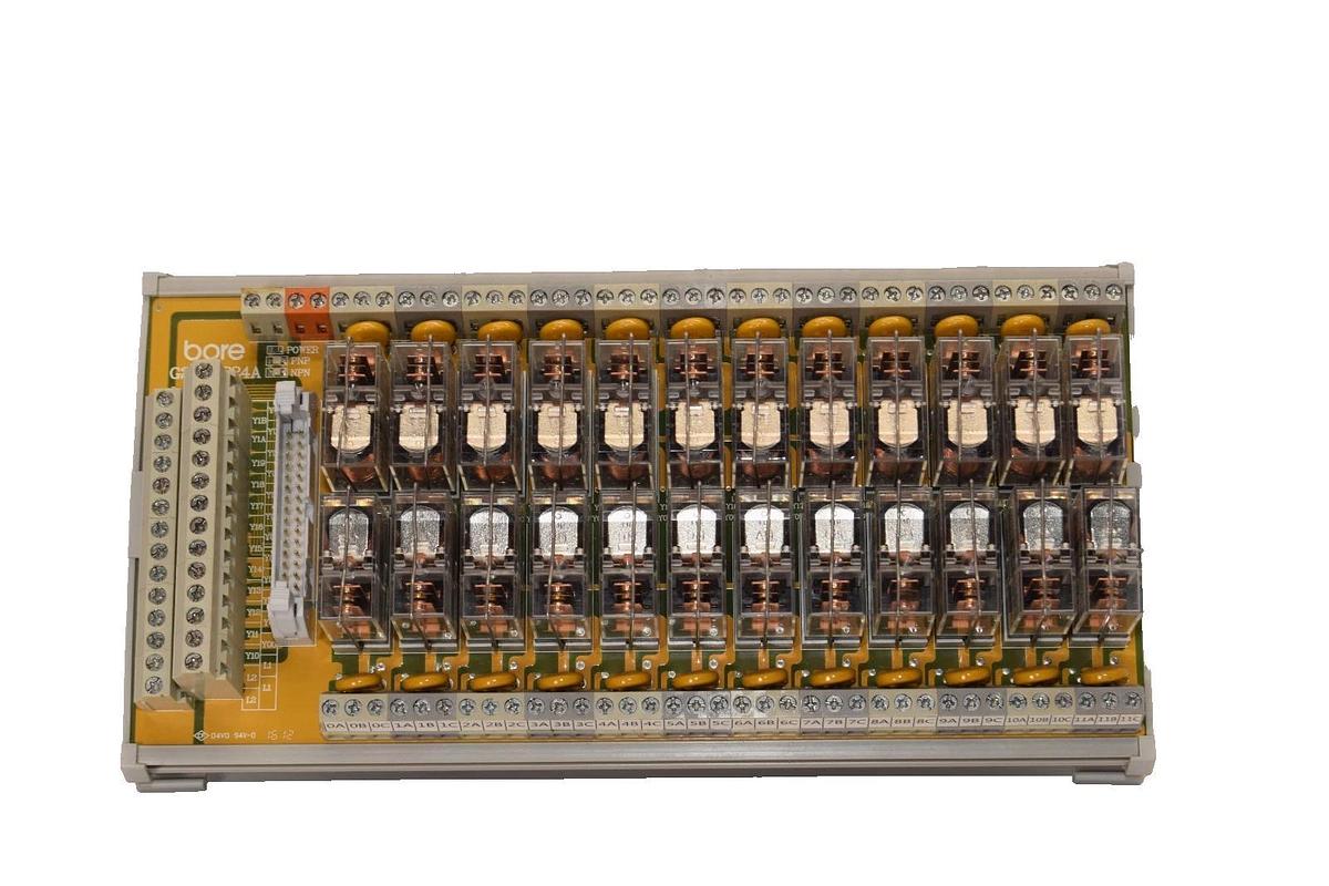 Used BORE G2R-OR24A-SP , G2R-OR24A 24Vdc 16A 24-Channel Relay Module