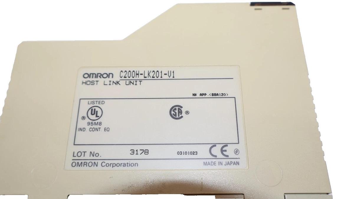 Used Omron Host Link Unit Communication Module C200H-LK201-V1 , C200HLK201V1