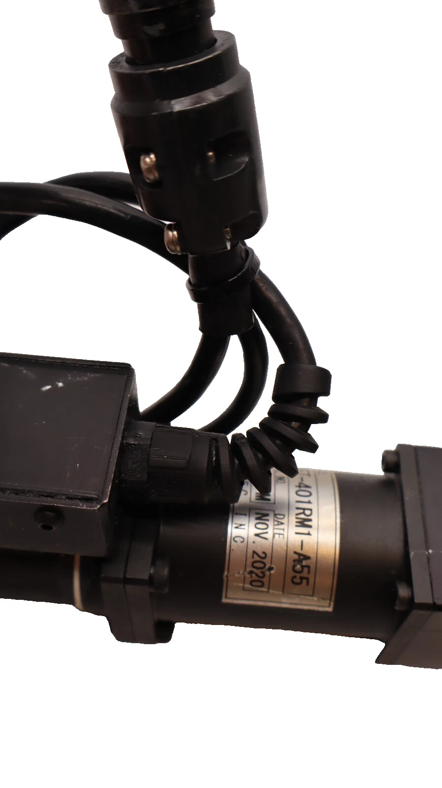 Used DAI-ICHI DENTSU NUTRUNNER NFT-401RM1-A55 Perm Magnet Motor RM1 Transd TD-40-NFS1
