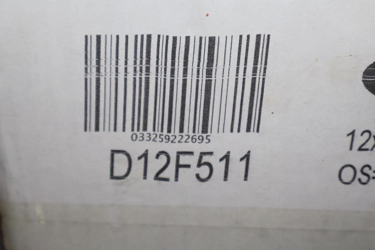 ITP D12F511 12" x 7" Steel Wheel , Black (New)