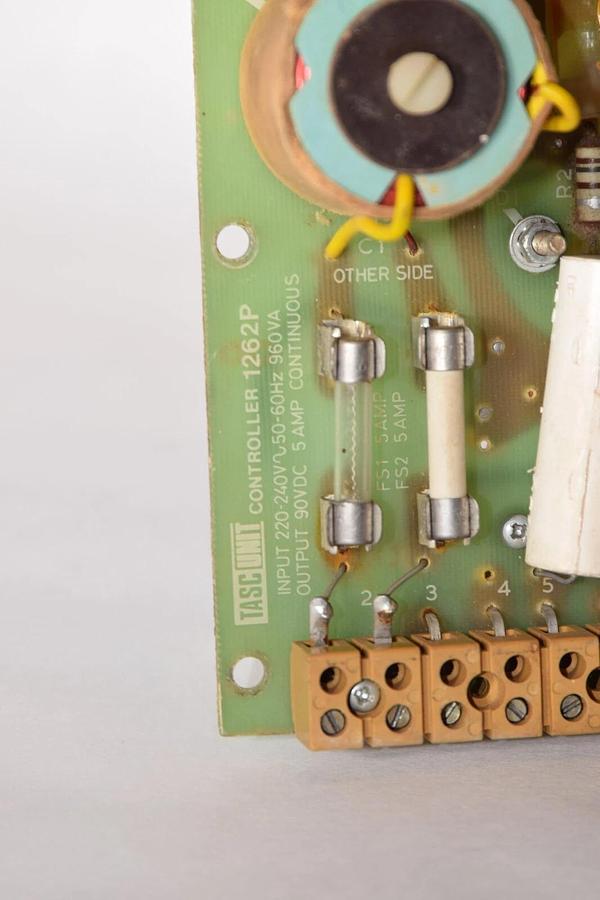 Used TASC UNIT / Pye Electric 1262P 220-240V 5Amp Continuous Controller Unit Board