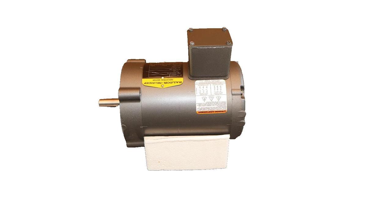 BALDOR KM3457 INDUSTRIAL MOTOR .33HP 34K013Y170 230/460V RPM 3450 (New)