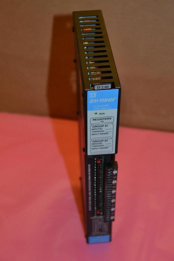 Used SQUARE D SYMAX  8030 RIM127 RIM-127 8030RIM127 8030RIM-127 SER. D REV 2.00
