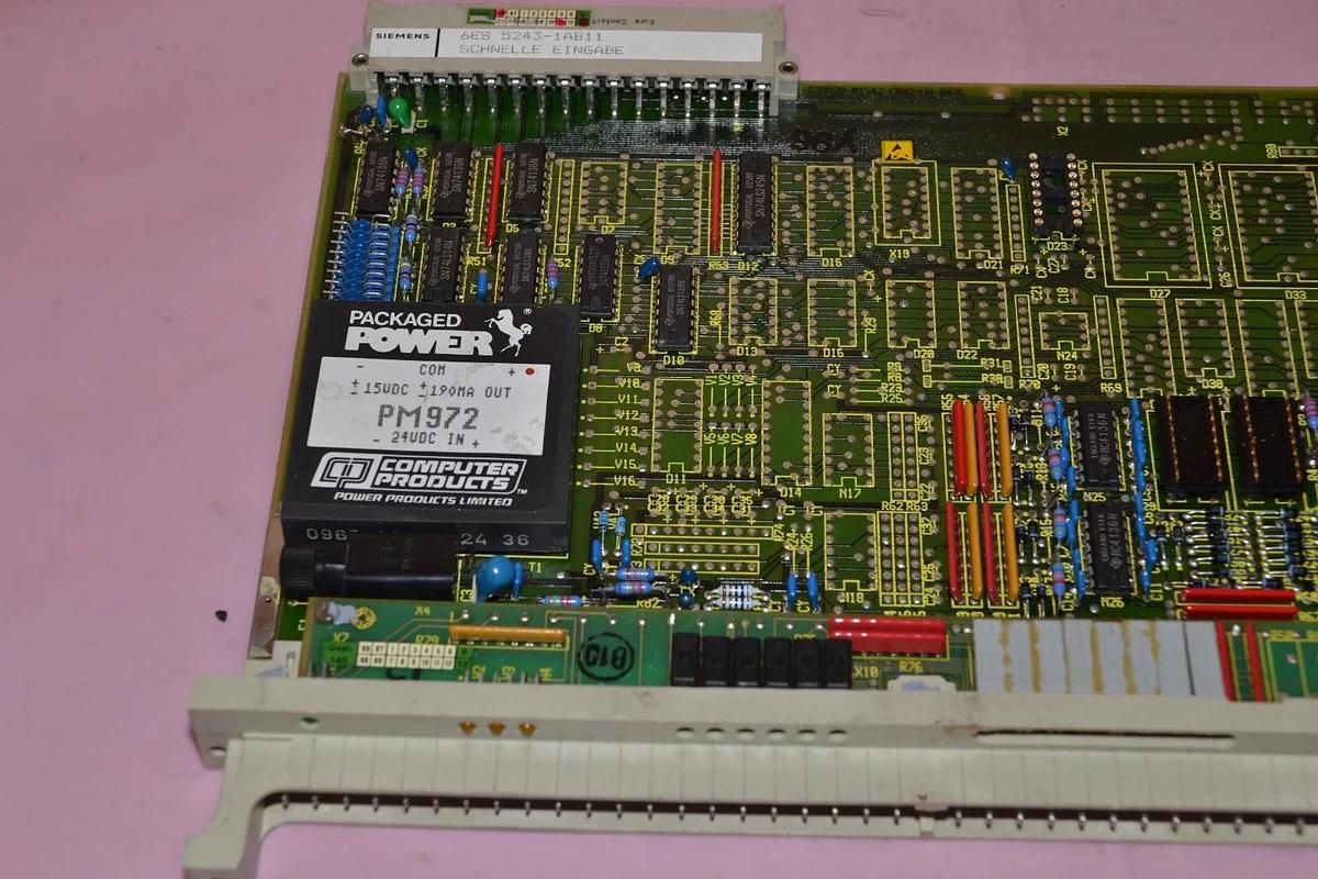Used SIEMENS 6ES 5243-1AB11 6ES5243-1AB11 R 4317410 ANALOG MODULE