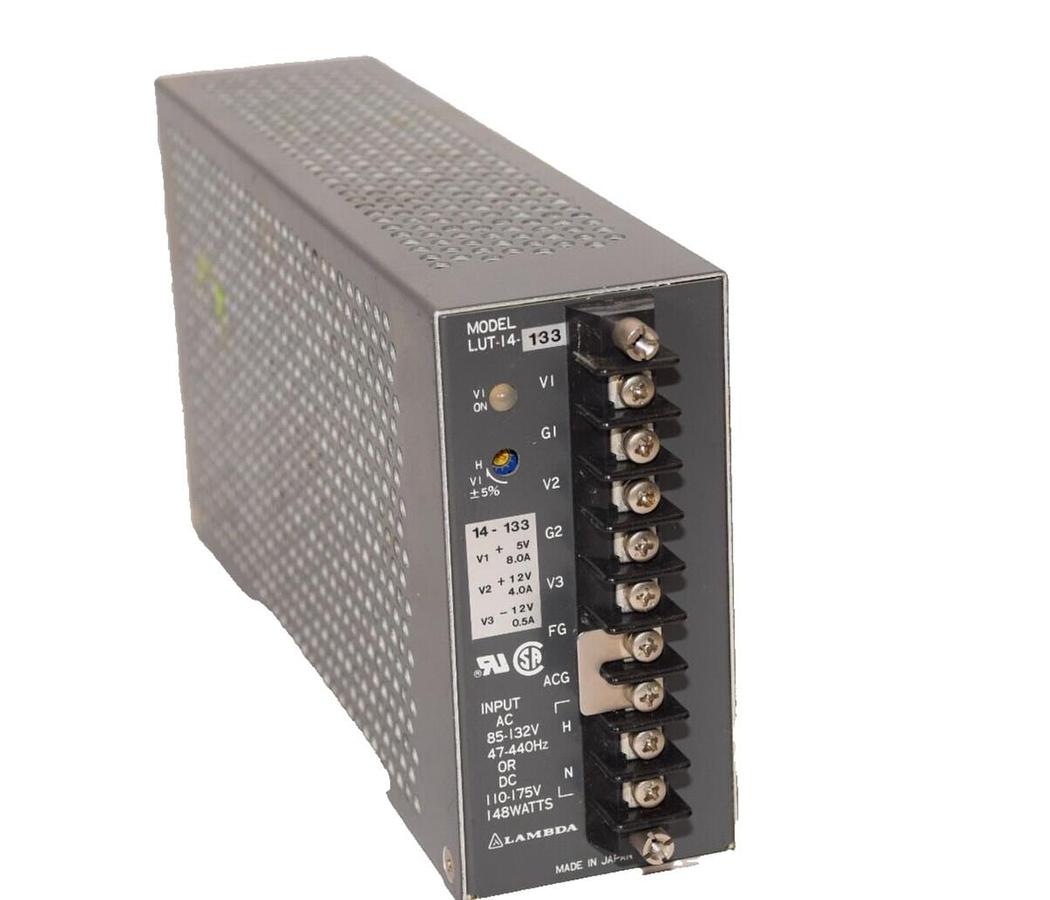 Used LAMBDA LUT-14-133 148W 110-175V Power Supply