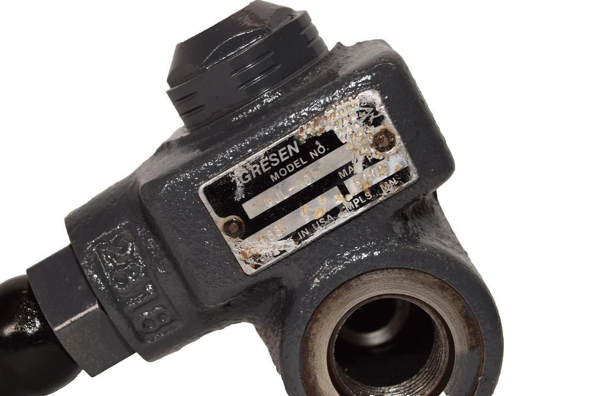 Used Gresen WJL-10 , WJL10 Relief Valve