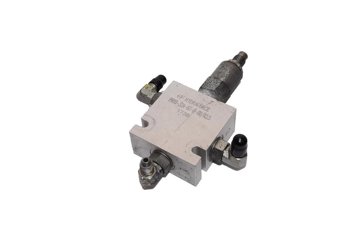 Used Hydraforce PR10-32A-6T-M-08/03.5 1738 PR10 32A-0-N-08/03.5 Manifold Valve