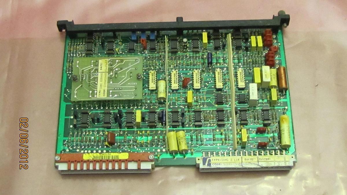 Used STROMBORG CIRCUIT BOARD CARD SAMC-2-LIM SMAC 2 LIM SMAC2LIM SAMC 83B460