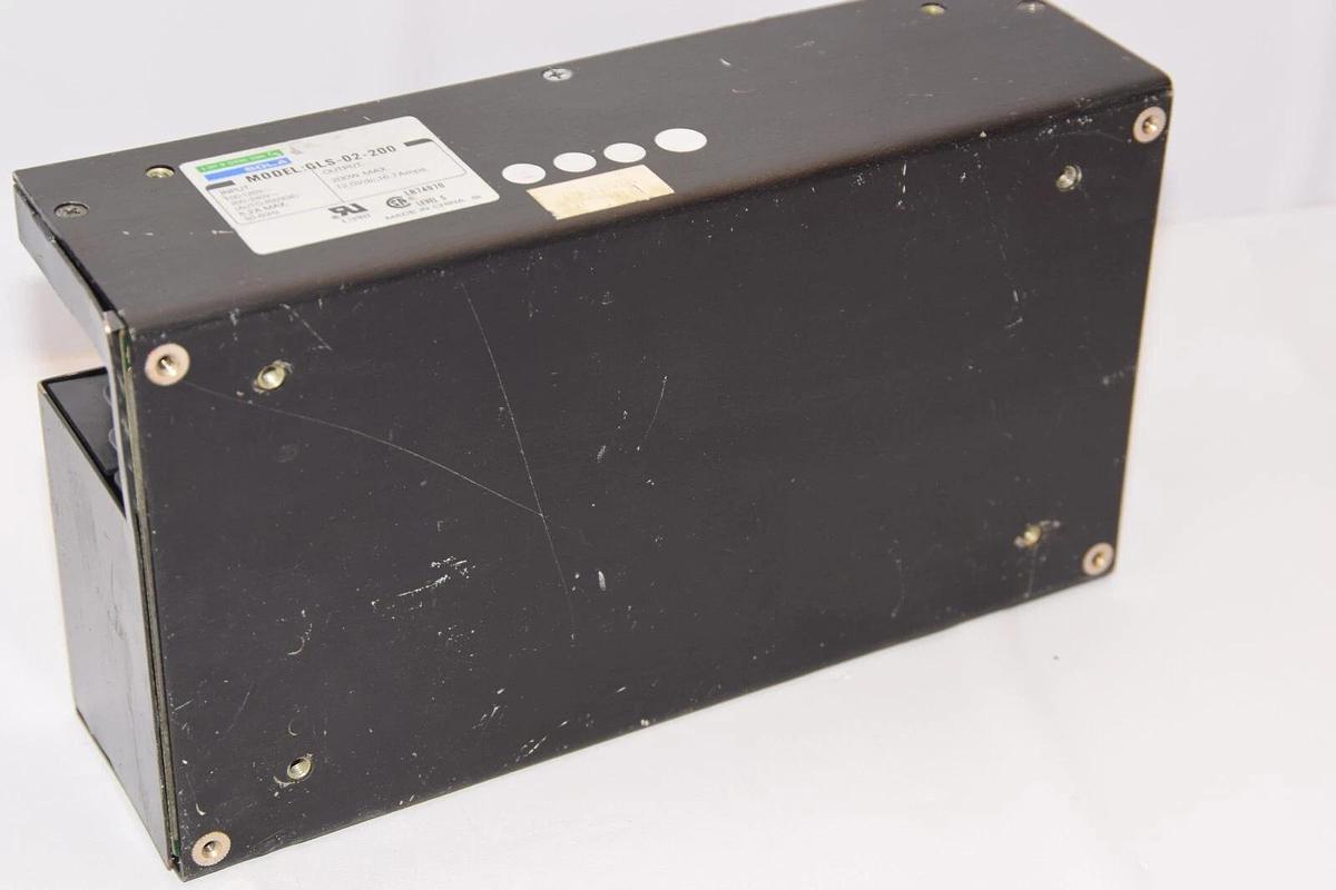 (NEW) SOLA GLS-02-200 100-120V 200W 12.0Vdc 16.7A Hevi-Duty Power Supply