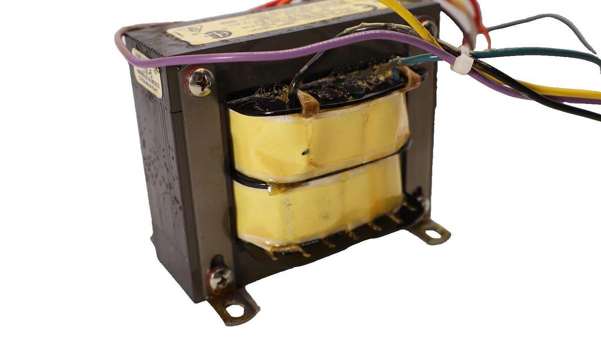 Used EMERMEX / LIEBERT 139302-01 , 136202P1 , EM-6 24V Coil Transformer