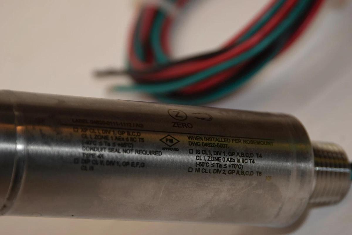 ROSEMOUNT 4600G42E09A5AD1K5, 4600 OIL, GAS  PRESSURE TRANSMITTER