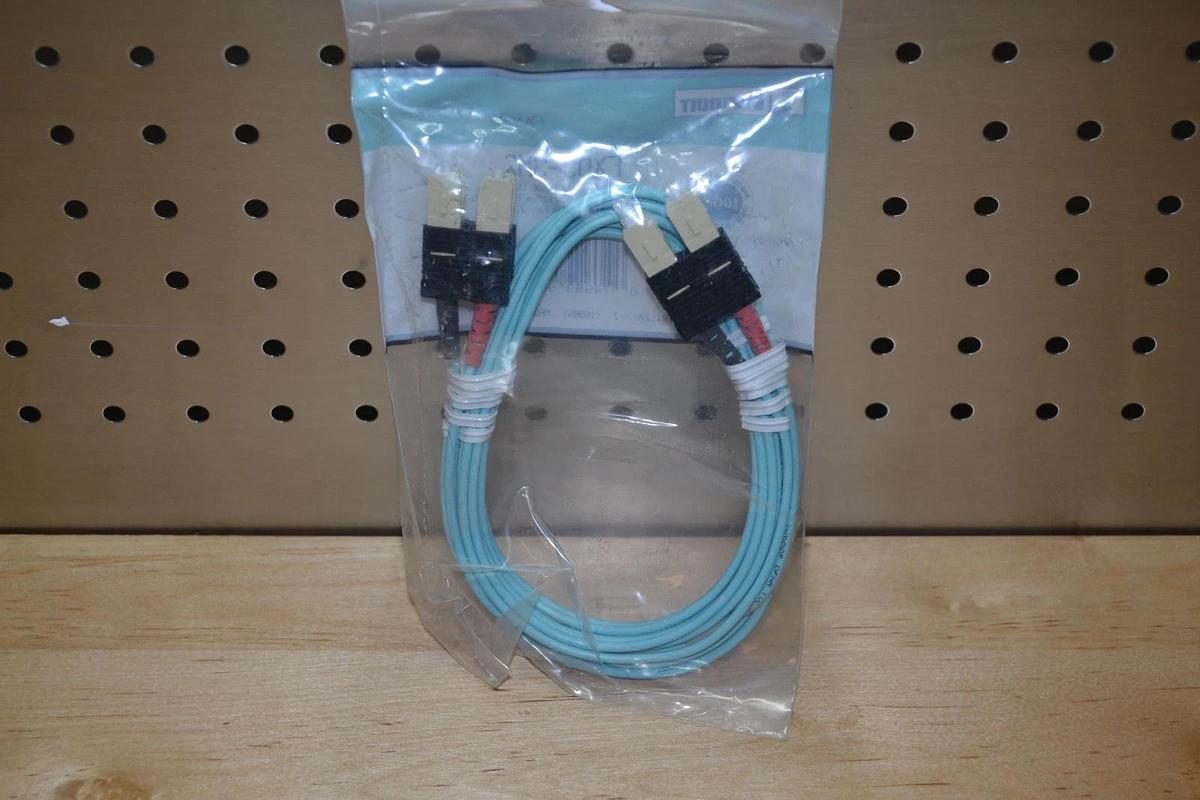 Used Panduit FXD3-3M2 Patch Cord Pan Net SC TO SC Multimode Duplex 3mm Jacketed New