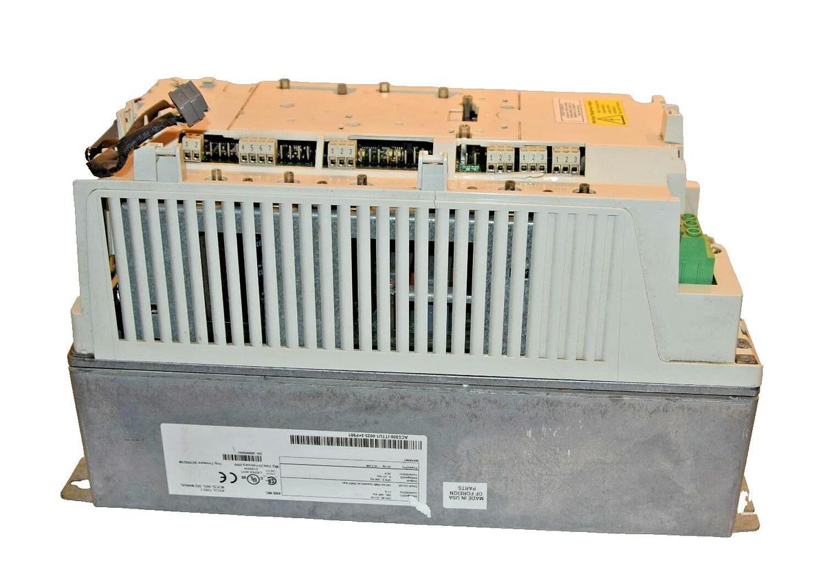 Used ABB 25HP VFD AC Drive 380-500v 3ph  ACS800-ITTU1-0025-5+P901 ACS800 18.5 Kw
