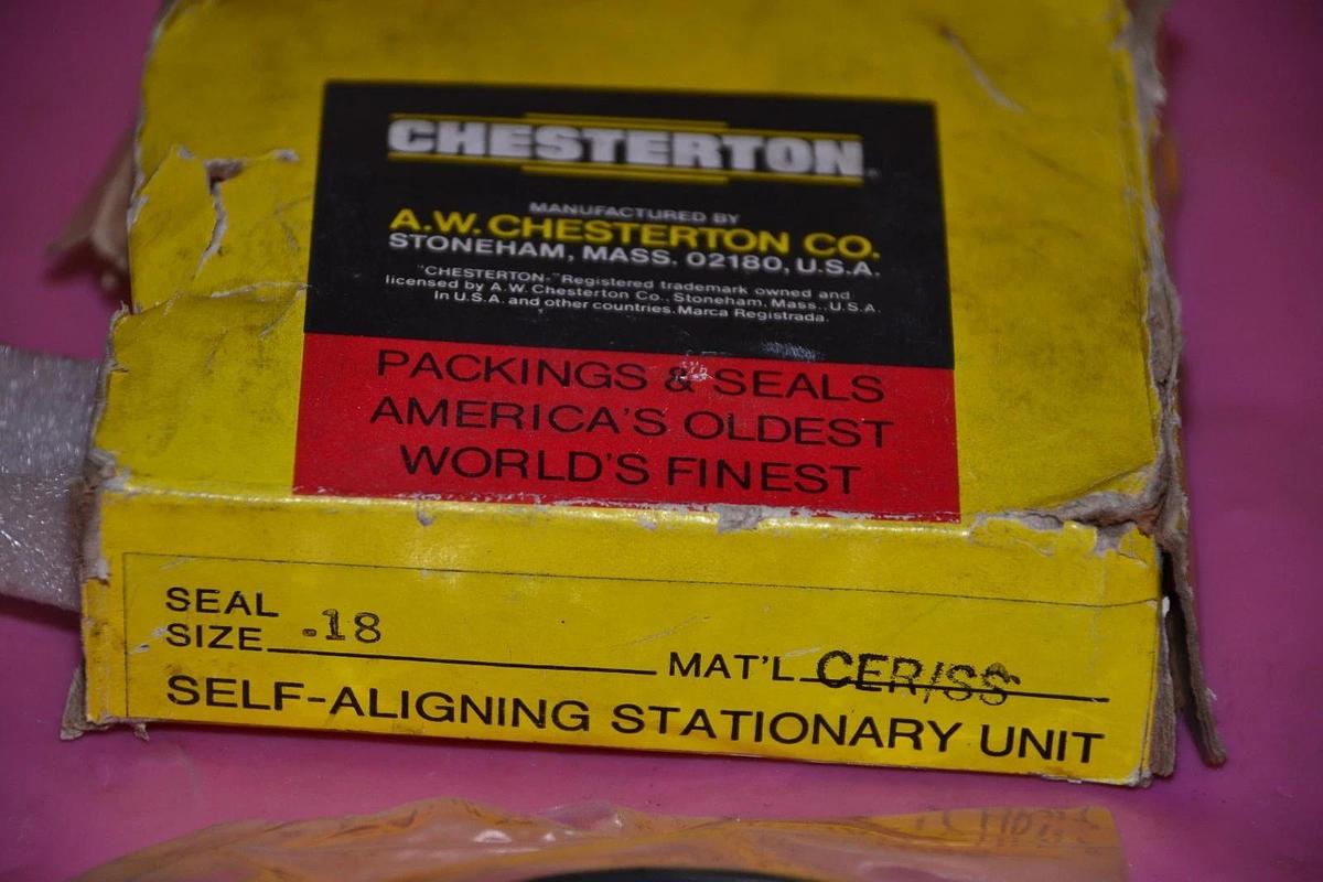 CHESTERTON SEAL 50115 .18 SIZE MAT'L CER/SS NEW